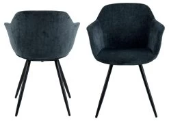 Eetkamerstoel Novella - Donkerblauw/zwart 16 Eetkamerstoel Novella - Donkerblauw/zwart -Collectie Woonkamermeubels EA324F35 DAD3 4A82 B3C9 F0E85D3493A3 e6f3