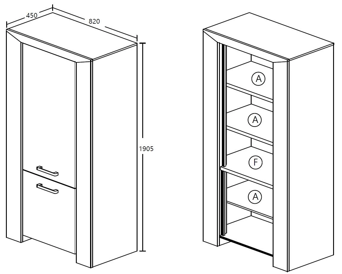 Buffetkast Talent 3 Buffetkast Talent - Afbeelding 3