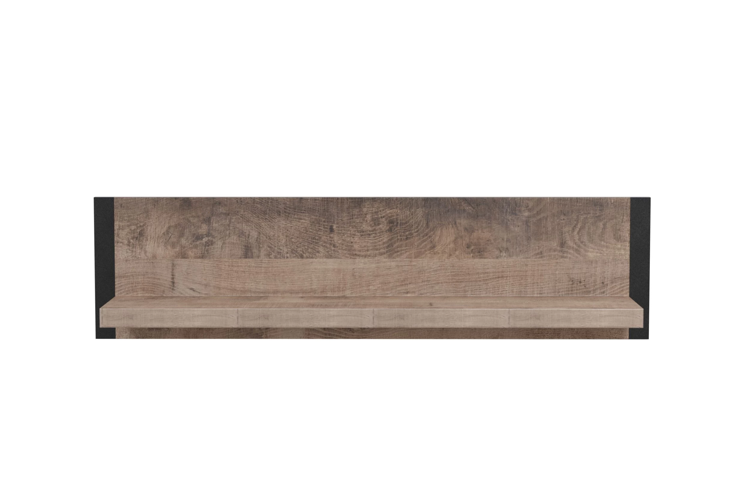Wandplank Emile | 110 X 23 X 28 Cm | Tobacco Brown Oak-decor 3 Wandplank Emile | 110 X 23 X 28 Cm | Tobacco Brown Oak-decor - Afbeelding 3