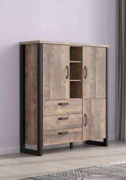 Kabinetkast Emile | 138 X 45 X 155 Cm | Tobacco Brown Oak-decor 10 Kabinetkast Emile | 138 X 45 X 155 Cm | Tobacco Brown Oak-decor -Collectie Woonkamermeubels Emile WO 2029 862 C5 dynamisch 20220510 e627