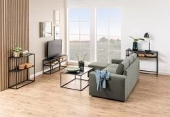 Sidetable Nebas 100cm 1 Legplank - Mat Zwart -Collectie Woonkamermeubels FF5A2BF3 0627 404E BE99 8BD5F2CF88CC 04a7