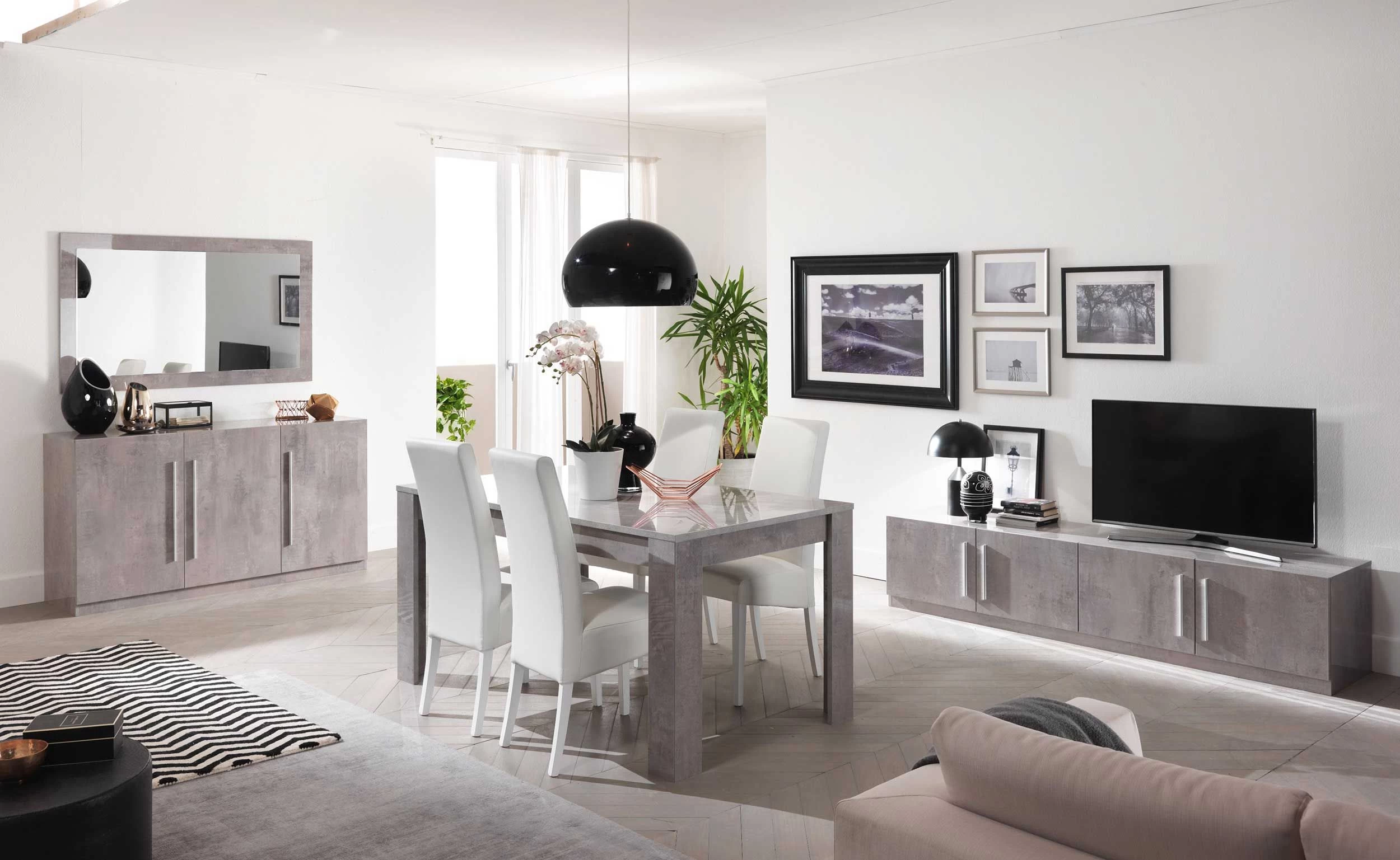 Spiegel Greta 140 Cm - Beton 3 Spiegel Greta 140 Cm - Beton - Afbeelding 3