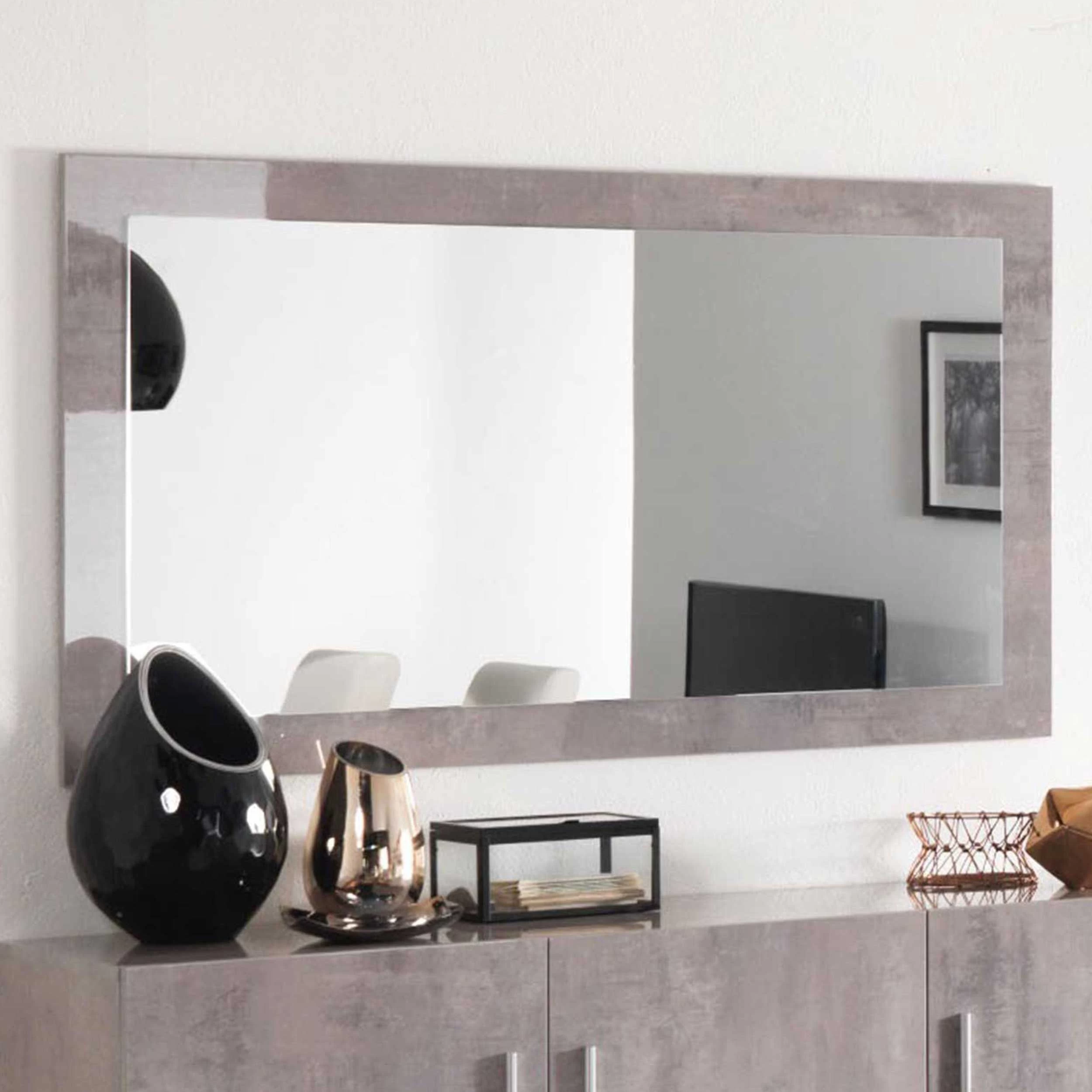 Spiegel Greta 140 Cm - Beton 1 Spiegel Greta 140 Cm - Beton