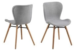 Stoffen Stoel Tilda Met Schuine Poten - Lichtgrijs/eik 19 Stoffen Stoel Tilda Met Schuine Poten - Lichtgrijs/eik -Collectie Woonkamermeubels H000018250 1 0b28