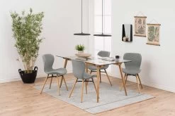 Stoffen Stoel Tilda Met Schuine Poten - Lichtgrijs/eik 12 Stoffen Stoel Tilda Met Schuine Poten - Lichtgrijs/eik -Collectie Woonkamermeubels H000018250 7 c4b3