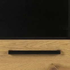 Buffetkast Manon 120cm - Eik/zwart -Collectie Woonkamermeubels H000020728 4 9ac8