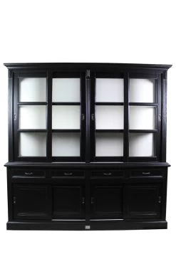 Buffetkast Provence 220cm Met 8 Deuren & 4 Lades - Zwart/wit -Collectie Woonkamermeubels HM29ABR 3 b5bf