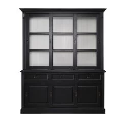 Buffetkast Provence 180 Cm Met 6 Deuren & 3 Lades - Zwart/wit 15 Buffetkast Provence 180 Cm Met 6 Deuren & 3 Lades - Zwart/wit -Collectie Woonkamermeubels HM29BR 1 9f01