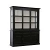 Buffetkast Provence 180 Cm Met 6 Deuren & 3 Lades - Zwart/wit