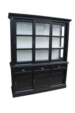 Buffetkast Provence 180 Cm Met 6 Deuren & 3 Lades - Zwart/wit 13 Buffetkast Provence 180 Cm Met 6 Deuren & 3 Lades - Zwart/wit -Collectie Woonkamermeubels HM29BR ca50