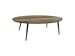 Salontafel Bern 130x80cm Mangohout - Naturel/zwart 7 Salontafel Bern 130x80cm Mangohout - Naturel/zwart -Collectie Woonkamermeubels HSM150 3 dd42