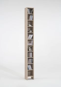 FMD Cd- & Dvd-rek Good Day - Eik -Collectie Woonkamermeubels Hallo 2 Eiche 7df4