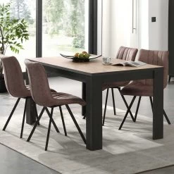 Eettafel Lodz 160 Cm 11 Eettafel Lodz 160 Cm -Collectie Woonkamermeubels Lodz eetkamer HRa afe4