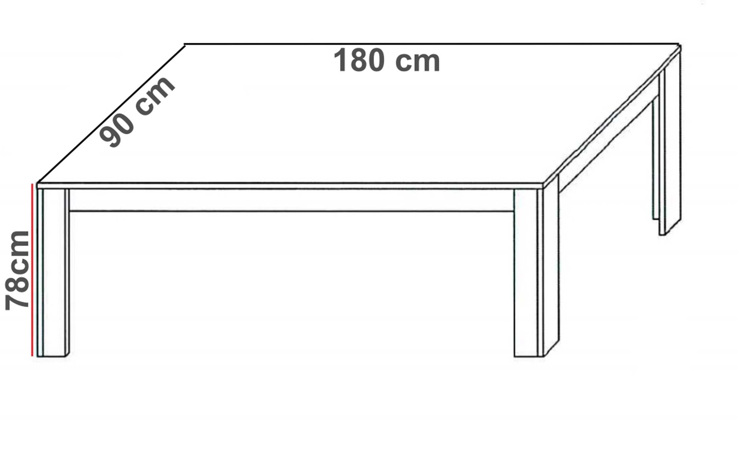Eettafel Lodz 180 Cm 4 Eettafel Lodz 180 Cm - Afbeelding 4