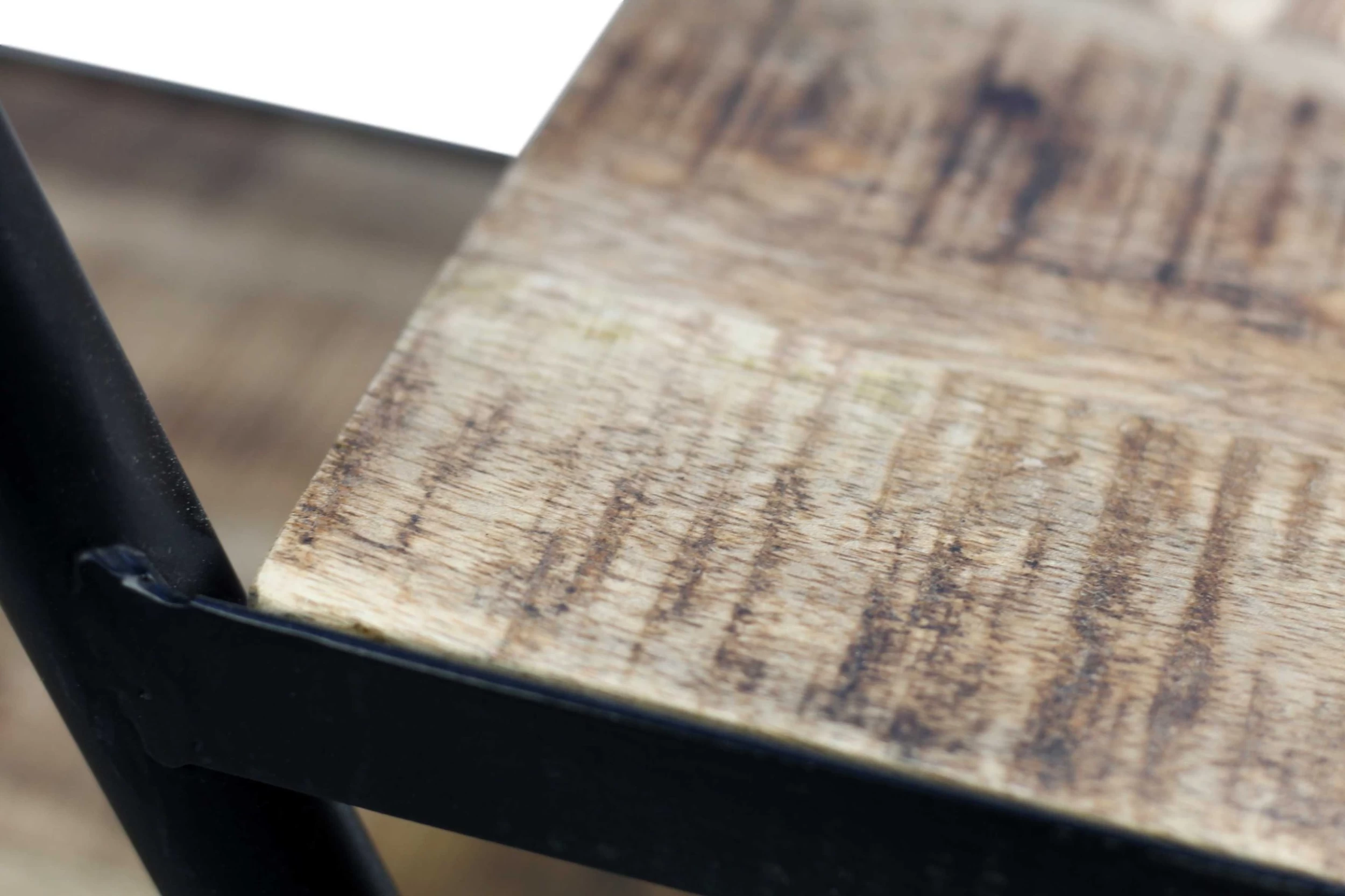 Decoratierek Brinn Rond ø80cm - Ijzer/mangohout 3 Decoratierek Brinn Rond ø80cm - Ijzer/mangohout - Afbeelding 3