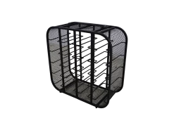 Wijnrek Merlot 12 Flessen - Zwart -Collectie Woonkamermeubels MAN WRS50 3 274a