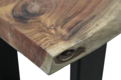 Eetbank SoHo 180cm U-kader – Acacia/ijzer -Collectie Woonkamermeubels MC BE150 4 55b4