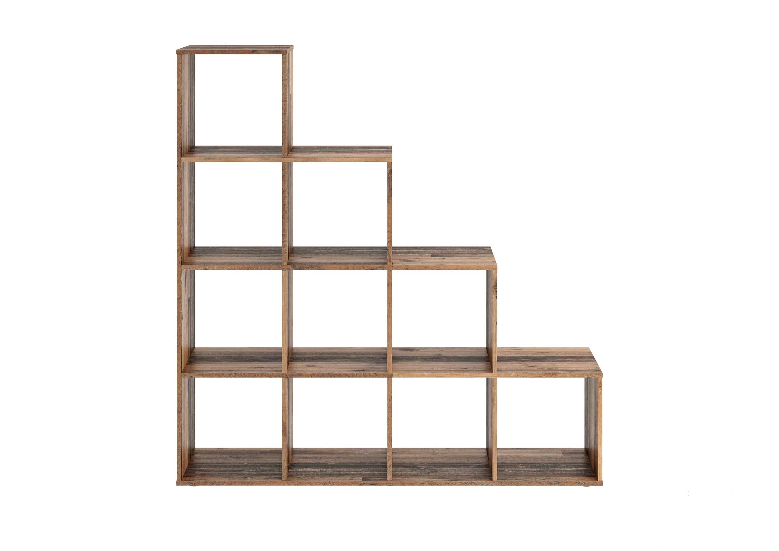 FMD Opbergrek Mega 10 Vakken - Old Style 4 FMD Opbergrek Mega 10 Vakken - Old Style - Afbeelding 4