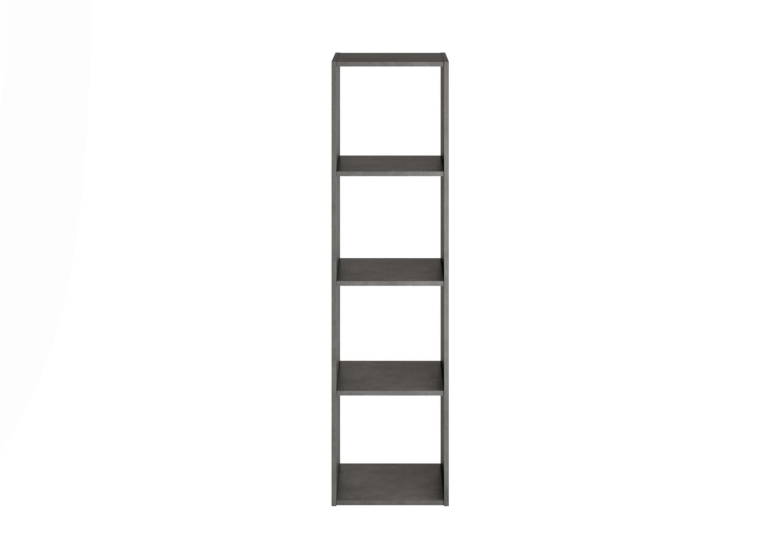 FMD Opbergrek Mega 4 Vakken - Grijs 4 FMD Opbergrek Mega 4 Vakken - Grijs - Afbeelding 4