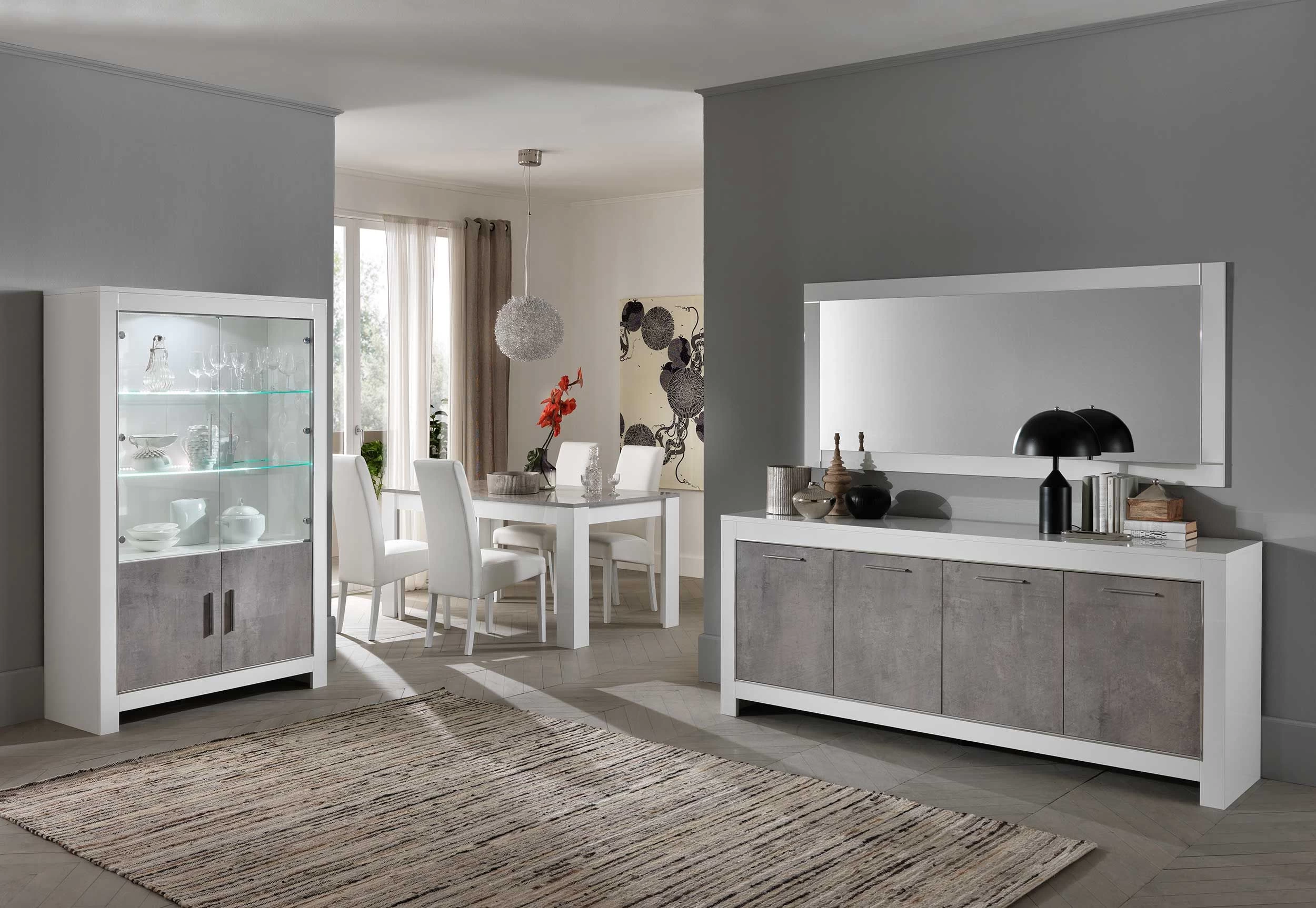 Spiegel Modena 180 Cm - Wit 2 Spiegel Modena 180 Cm - Wit - Afbeelding 2