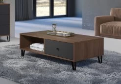 Salontafel Montez | 110 X 60 X 37 Cm | Craft Oak-design -Collectie Woonkamermeubels Montez WO 2102 113 C4 dynamisch D 20220803 06bf