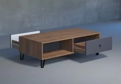 Salontafel Montez | 110 X 60 X 37 Cm | Craft Oak-design -Collectie Woonkamermeubels Montez WO 2102 113 C4 frontal ge f 20221130 85a8