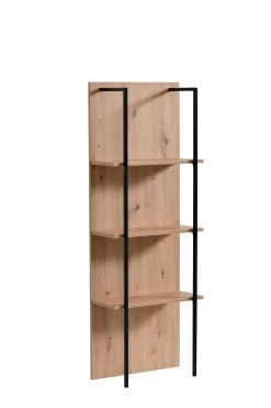 Wandrekje Hoggas 50cm 3 Legplanken - Eik -Collectie Woonkamermeubels NORWAY NP 500 AH C D pb DSC0423 de45