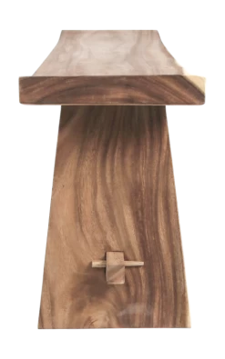 Decoratieve Bank Osaka 120cm – Bleek Munggur -Collectie Woonkamermeubels OS120 4 6b54