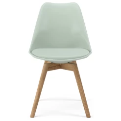 Kuipstoel Sara - Eik/saliegroen