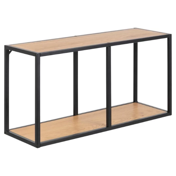 Wandrek Dover 72.5cm - Zwart/wilde Eik 1 Wandrek Dover 72.5cm - Zwart/wilde Eik