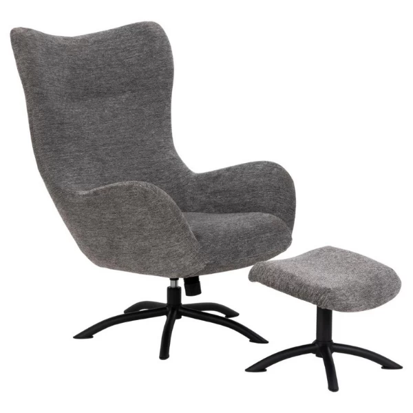 Relaxfauteuil Talgar - Grijs 1 Relaxfauteuil Talgar - Grijs