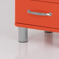 Ladekast Malibu 111,5 Cm Met 5 Lades - Rood -Collectie Woonkamermeubels Ontwerp zonder titel 12 af8d