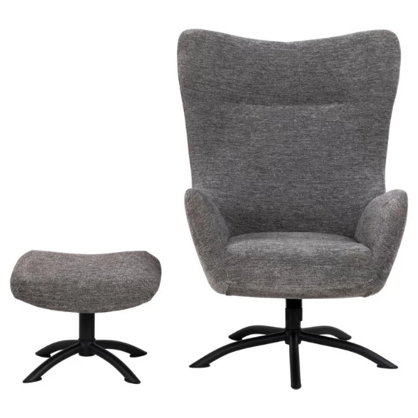 Relaxfauteuil Talgar - Grijs 7 Relaxfauteuil Talgar - Grijs - Afbeelding 7