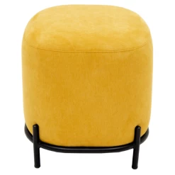Poef Larry - Geel -Collectie Woonkamermeubels Ontwerp zonder titel 14 4fc5