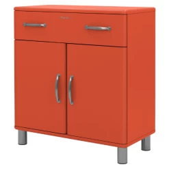 Bijzetkastje Malibu 2 Deuren 1 Lade - Rood 22 Bijzetkastje Malibu 2 Deuren 1 Lade - Rood -Collectie Woonkamermeubels Ontwerp zonder titel 15 3a9b