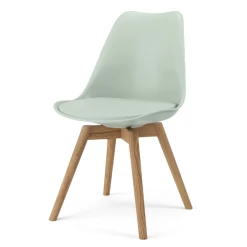 Kuipstoel Sara - Eik/saliegroen -Collectie Woonkamermeubels Ontwerp zonder titel 1 852d