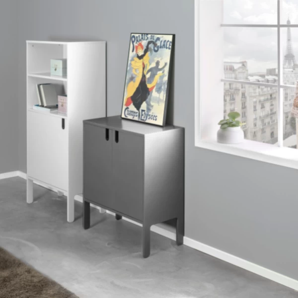 Bijzetkastje Pop-grijs 3 Bijzetkastje Pop-grijs - Afbeelding 3