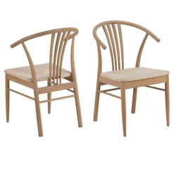 I_York Fauteuil: Off White Papieren Vlechten En Eikenhout -Collectie Woonkamermeubels Ontwerp zonder titel 22 2b75