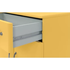 Bijzetkastje Malibu 1 Deur 4 Lades - Geel 12 Bijzetkastje Malibu 1 Deur 4 Lades - Geel -Collectie Woonkamermeubels Ontwerp zonder titel 29 9c59