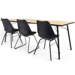 Kuipstoel Brett - Zwart -Collectie Woonkamermeubels Ontwerp zonder titel 2 6fba