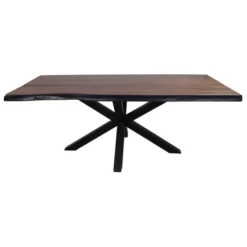 Eettafel Davor 200x100cm - Bruin/zwart 8 Eettafel Davor 200x100cm - Bruin/zwart -Collectie Woonkamermeubels Ontwerp zonder titel 61 30c7