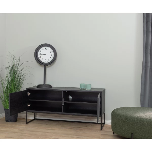 Ronde Poef Larry - Mosgroen 2 Ronde Poef Larry - Mosgroen - Afbeelding 2