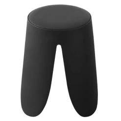 Astin Kruk: Zwarte PP Poten En PU Zitting | 46x30x30cm" -Collectie Woonkamermeubels Ontwerp zonder titel 63 4496