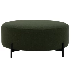 Ronde Poef Larry - Mosgroen