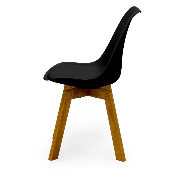 Kuipstoel Cléodie - Eik/zwart 7 Kuipstoel Cléodie - Eik/zwart - Afbeelding 7