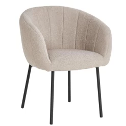 Stoel 'Sevilla' Bouclé Zand | Metalen Poten H-H 79 X B-L 57 X D-P 62 Cm 17 Stoel 'Sevilla' Bouclé Zand | Metalen Poten H-H 79 X B-L 57 X D-P 62 Cm -Collectie Woonkamermeubels Ontwerp zonder titel 73 df4b