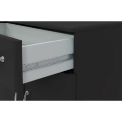 Ladekast Malibu 111,5 Cm Met 6 Lades - Zwart -Collectie Woonkamermeubels Ontwerp zonder titel 74 cfc6