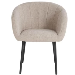 Stoel 'Sevilla' Bouclé Zand | Metalen Poten H-H 79 X B-L 57 X D-P 62 Cm 15 Stoel 'Sevilla' Bouclé Zand | Metalen Poten H-H 79 X B-L 57 X D-P 62 Cm -Collectie Woonkamermeubels Ontwerp zonder titel 74 ea44