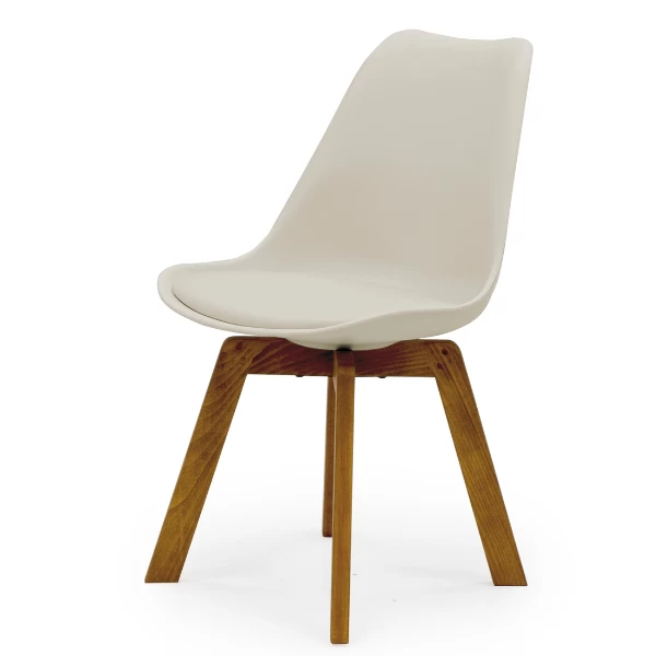 Kuipstoel Cléodie - Eik/greige 8 Kuipstoel Cléodie - Eik/greige - Afbeelding 8