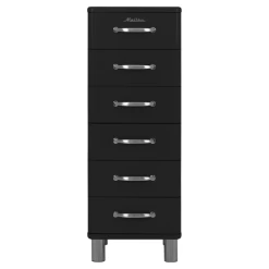 Ladekast Malibu 111,5 Cm Met 6 Lades - Zwart